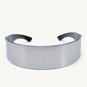 Stylish Silver Visor Sunglasses